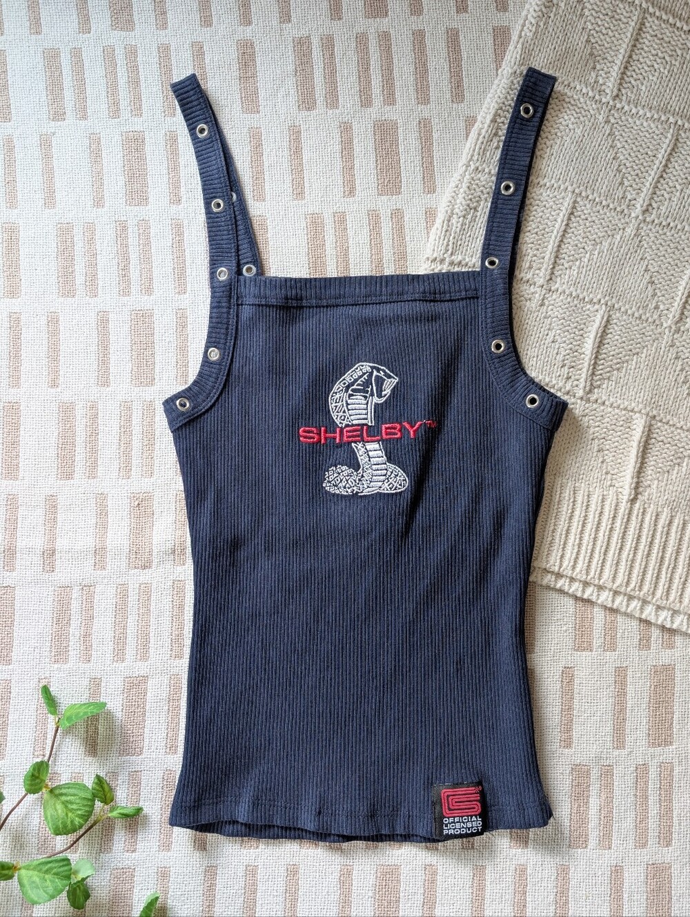 Shelby | Mustang | Ribbed Eyelet Tank